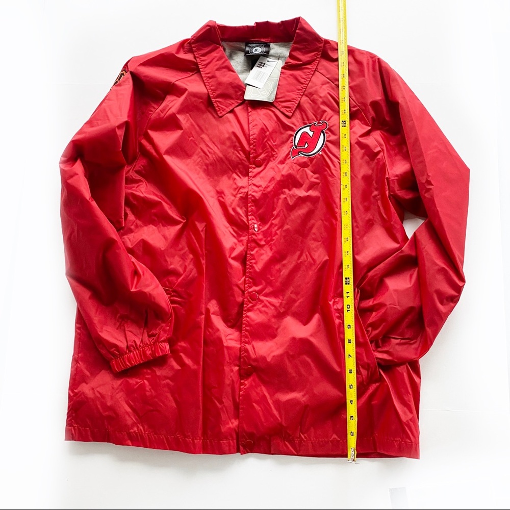 NWT Starter Jacket NHL Devils Men’s XL - Picture 8 of 9
